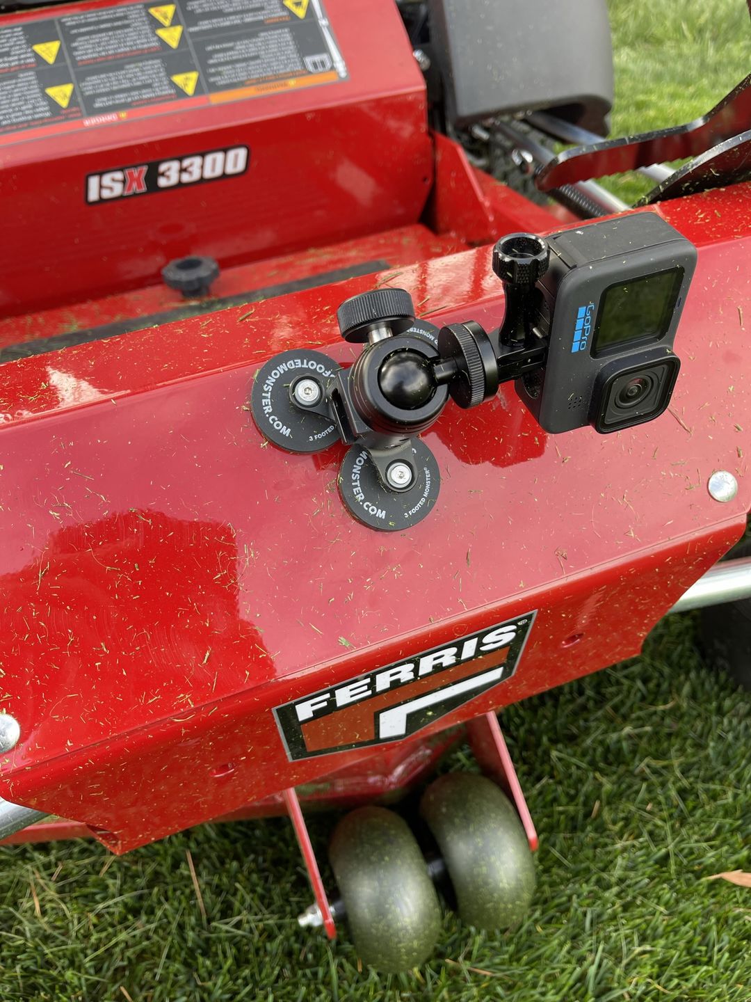 Customer photo review of 3 Footed Monster - Magnetic Mount