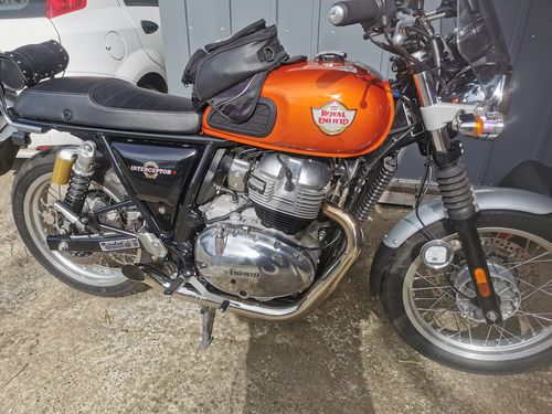Customer photo review of Echappement "Hot Rod" Royal Enfield Interceptor/ continentale GT 650