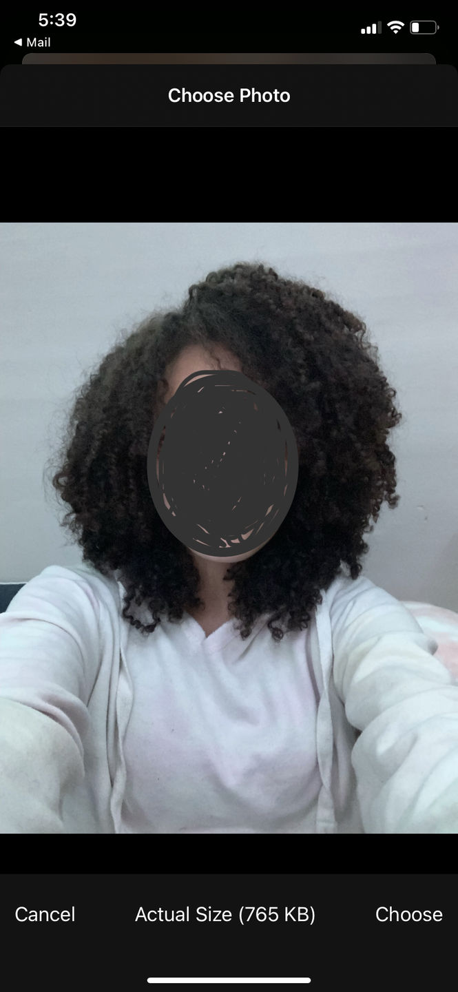 Customer photo review of DEEP MOISTURE low porosity leave-in conditioner