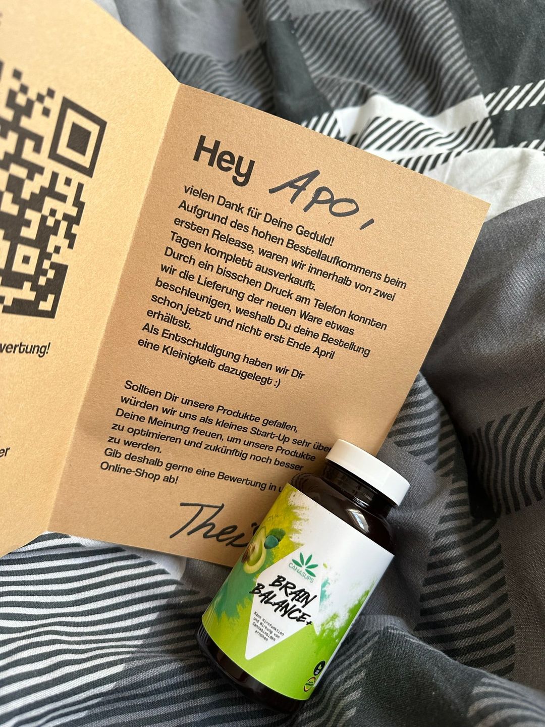 Customer photo review of Canasups BRAIN BALANCE+