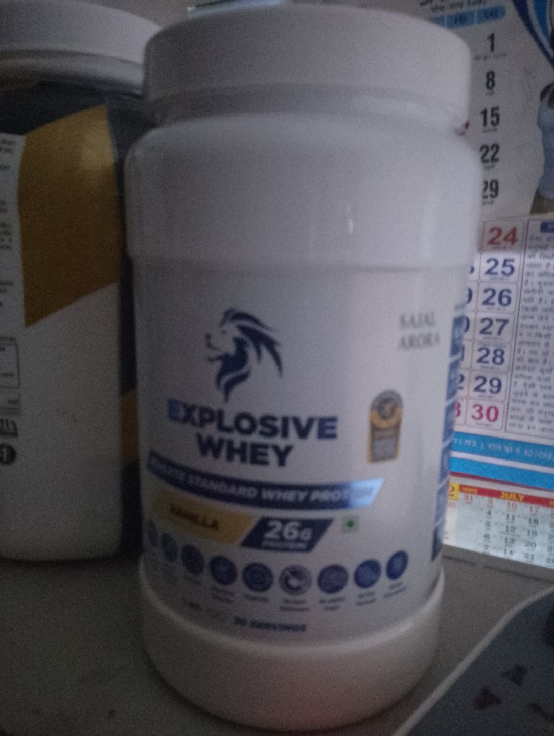 Customer photo review of Athlete-standard Whey Protein