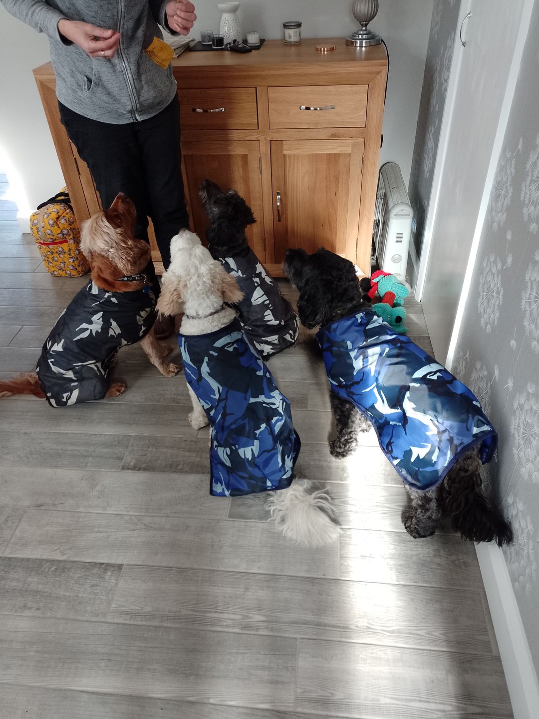 Customer photo review of Water Resistant Camouflage Ripstop Fabric