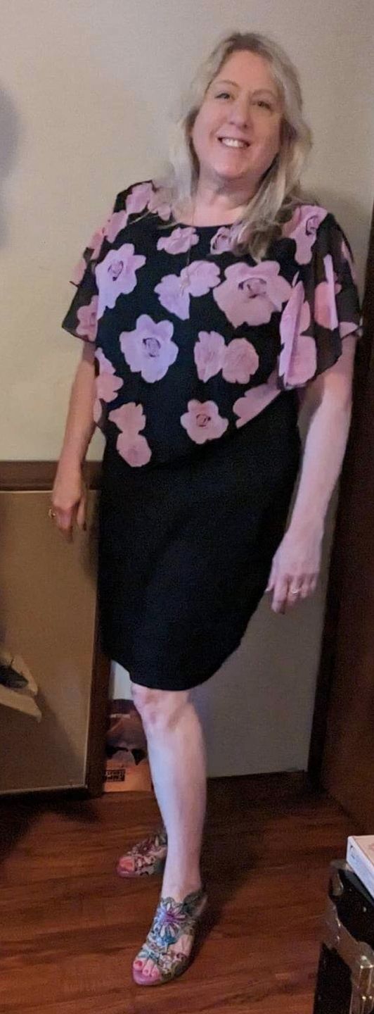 Customer photo review of Bohemia Leather Block Heel Comfy Sandals
