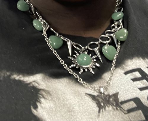Customer photo review of Crystal Pendulum Chain
