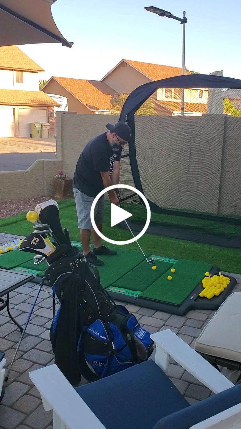 Customer video review of TrueStrike Golf Mat - Double