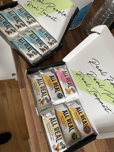 Customer photo review of Choc Sea Salt Protein Bar