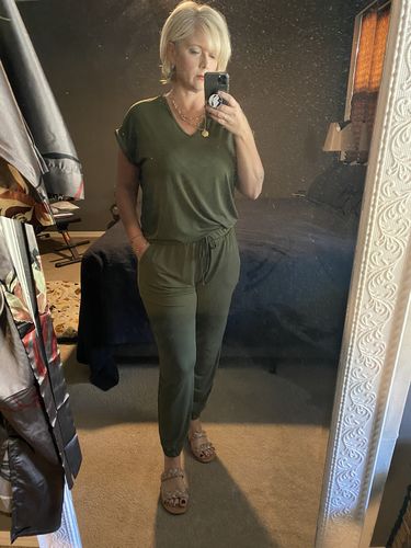 Customer photo review of Brigitte Brianna Blouse Tee