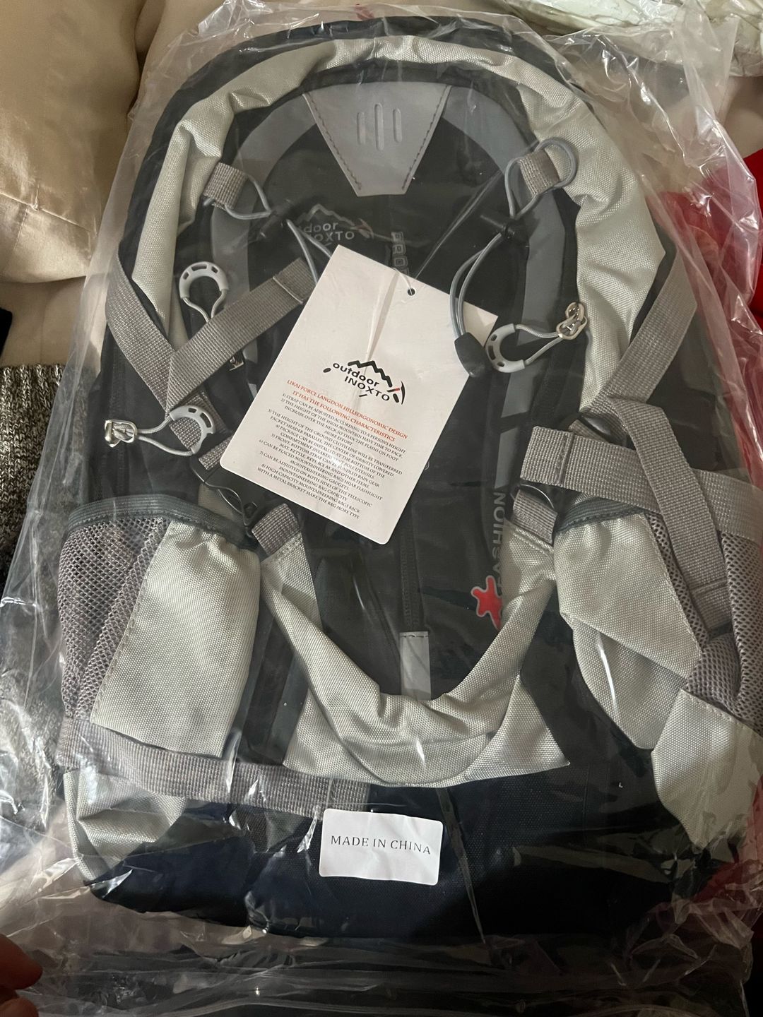 Customer photo review of Sac à Dos 25L de Voyage et Randonnée, robuste et léger - INOXTO™