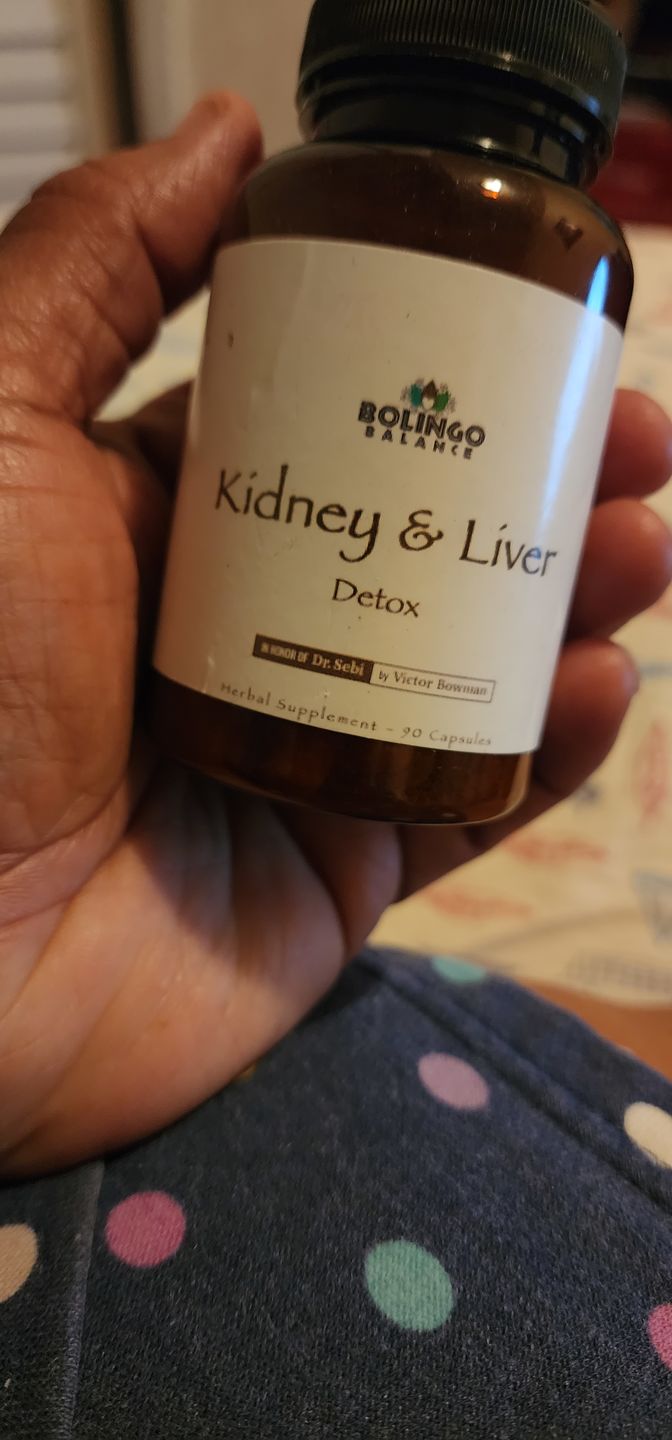 Customer photo review of KIDNEY AND LIVER DETOX