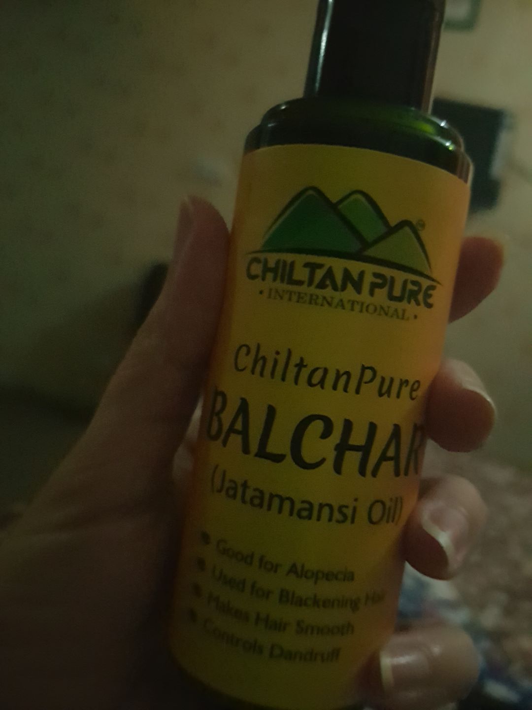 Customer photo review of Balchar (Jatamansi) Oil – Effective for Alopecia, Enlarges Follicular Hair Size & Prevents Scalp Infections