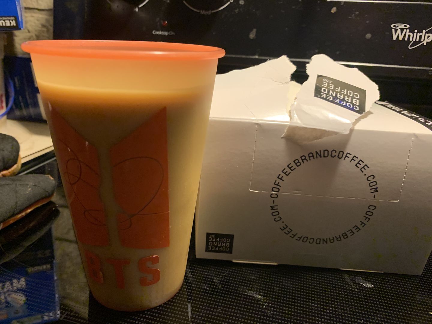 Customer photo review of Premium Medium Roast Kcups