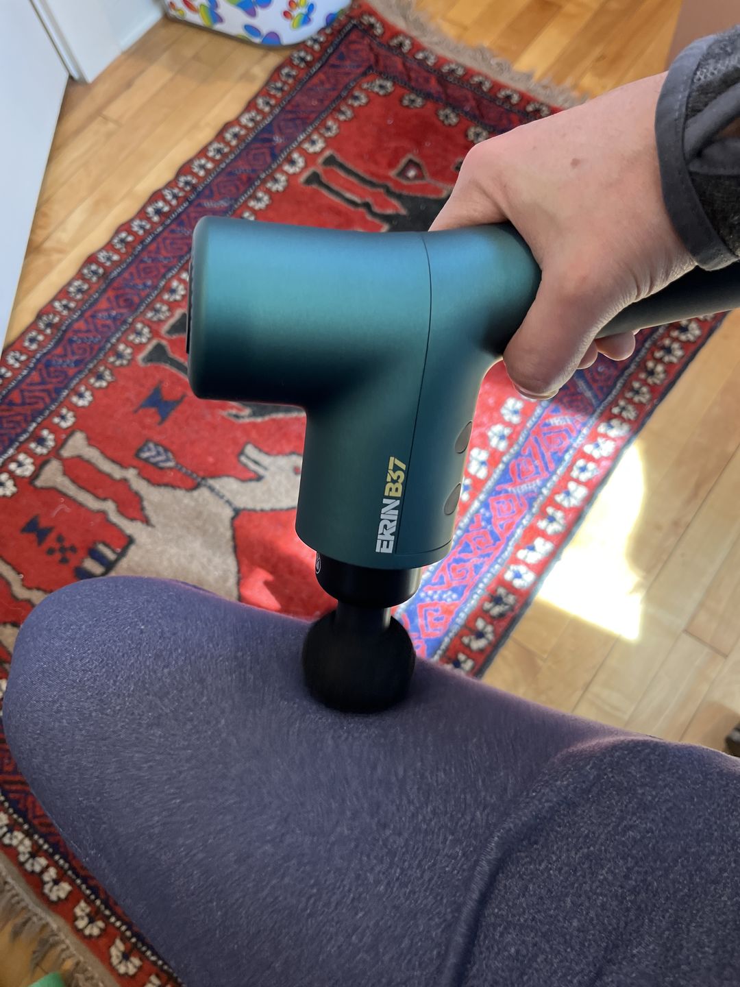 Customer photo review of B37 Percussion Massager
