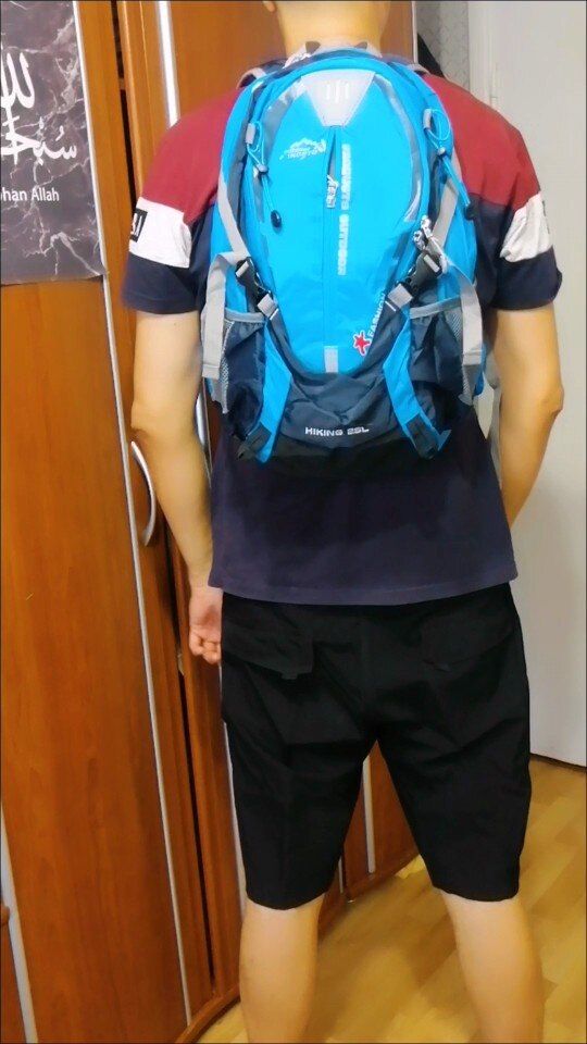 Customer photo review of Sac à Dos 25L de Voyage et Randonnée, robuste et léger - INOXTO™