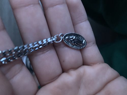 Customer photo review of f+s "st.mary" pendant & necklace