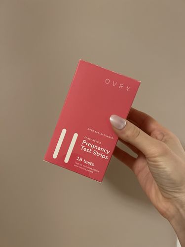 Customer photo review of Pregnancy Test Strips (Ultra-Sensitive)