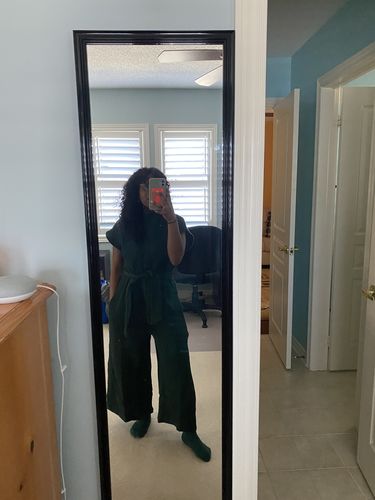 Customer photo review of Comfy Jumper | Leaf
