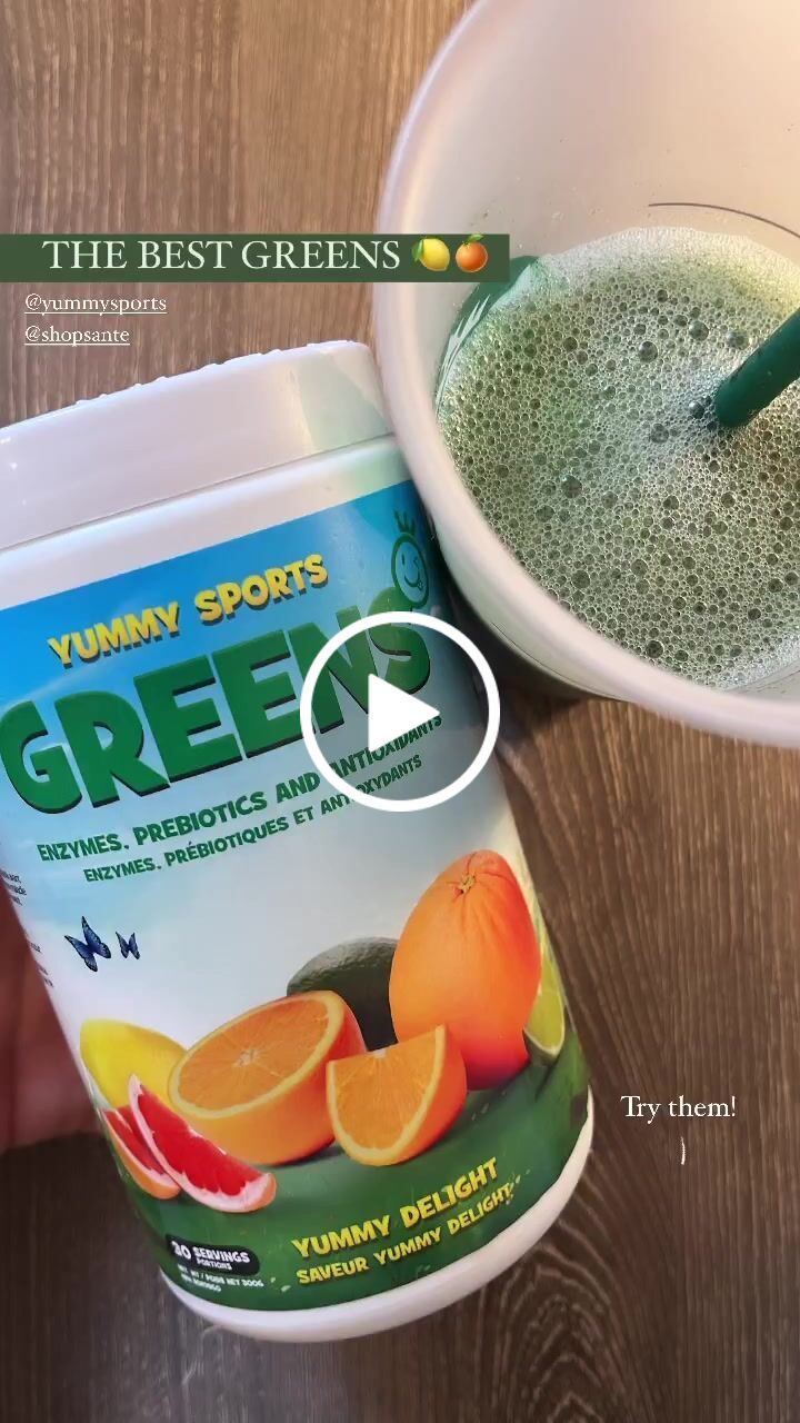 Customer video review of Yummy Sports - Greens - 300g
