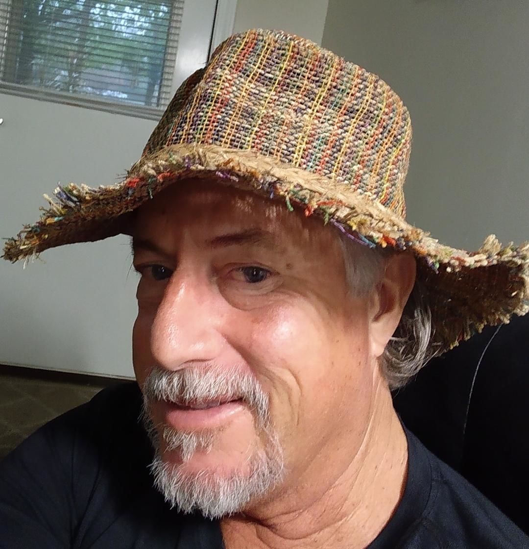 Customer photo review of Rainbow Woven Hemp Hat