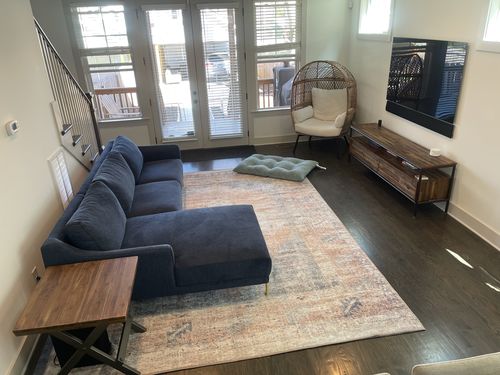 Customer photo review of Valeria Machine Washable Rug