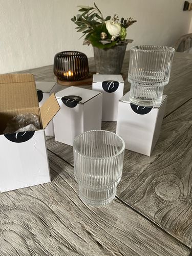 Customer photo review of RIFFLE GLASS SHORT | PARIS