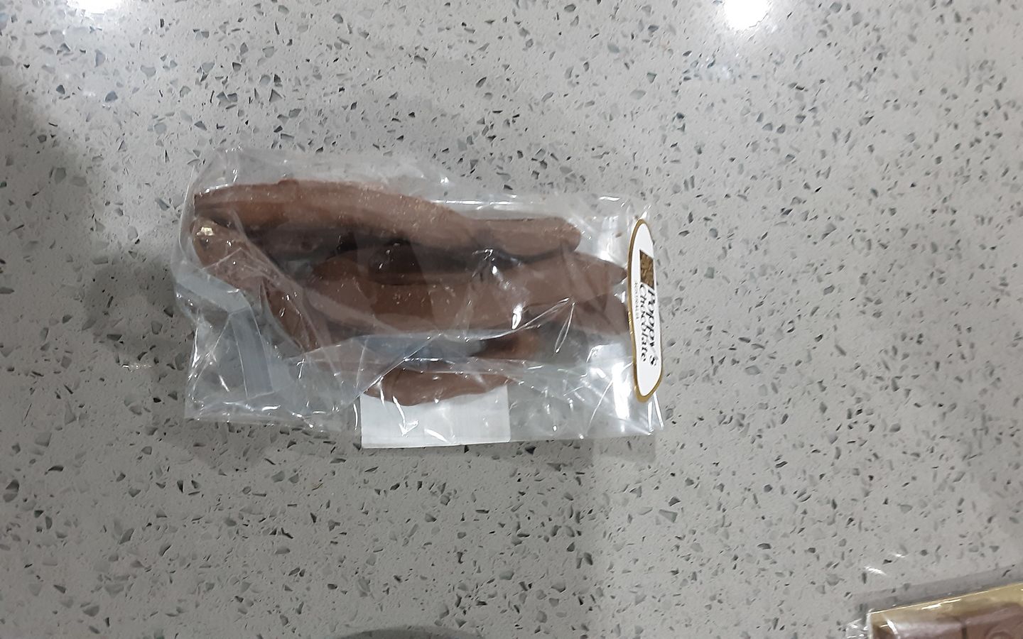 Customer photo review of Milk Chocolate Coated Snakes 100g