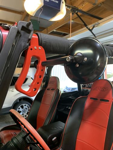 Customer photo review of CMM Offroad TJ/LJ/YJ  Billet Front Grab Handles (1987 - 2006)