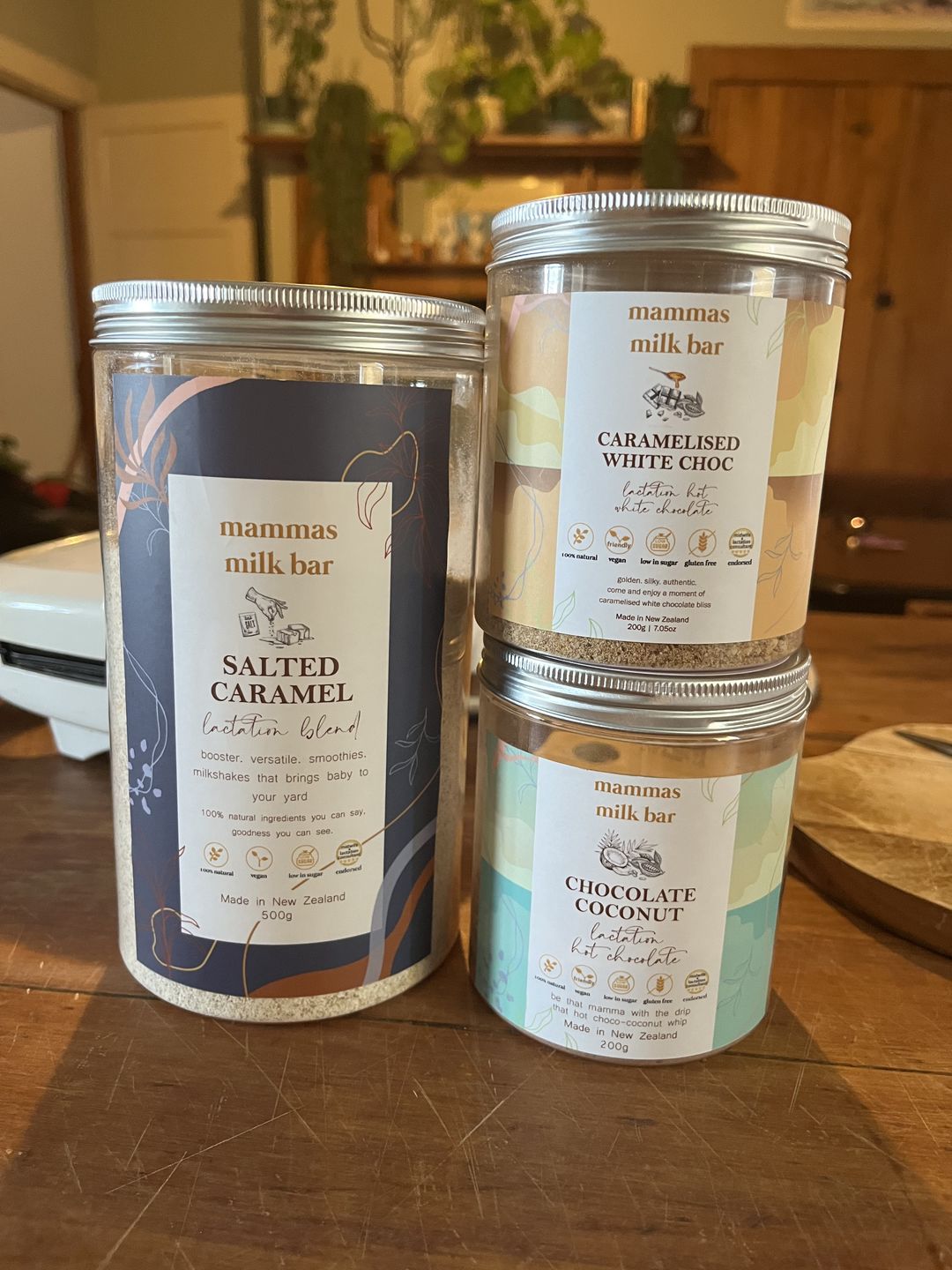 Customer photo review of Lactation Caramelised White Hot Chocolate