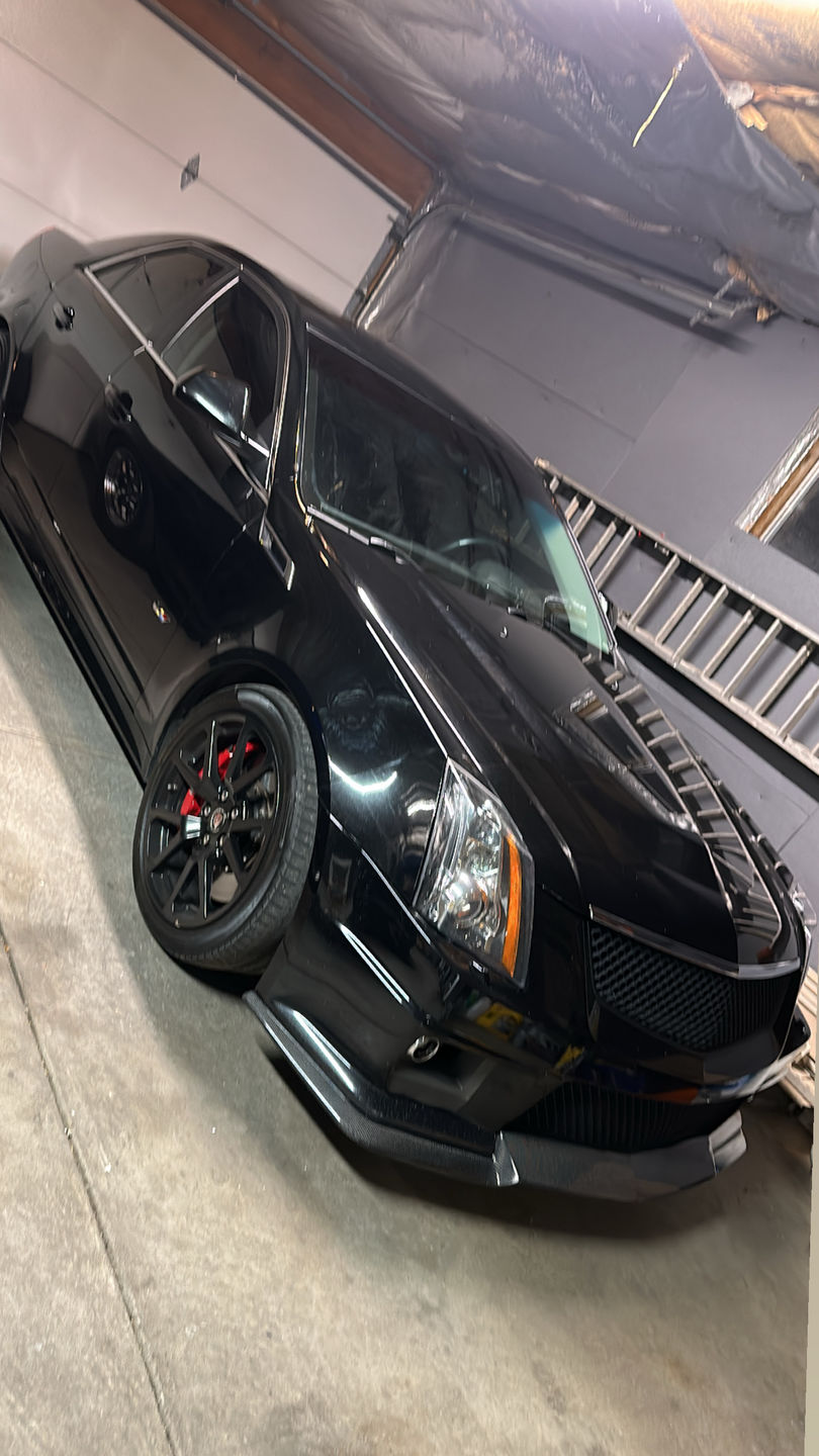 Customer photo review of 2009-15 Cadillac CTS-V Front Splitter Lip