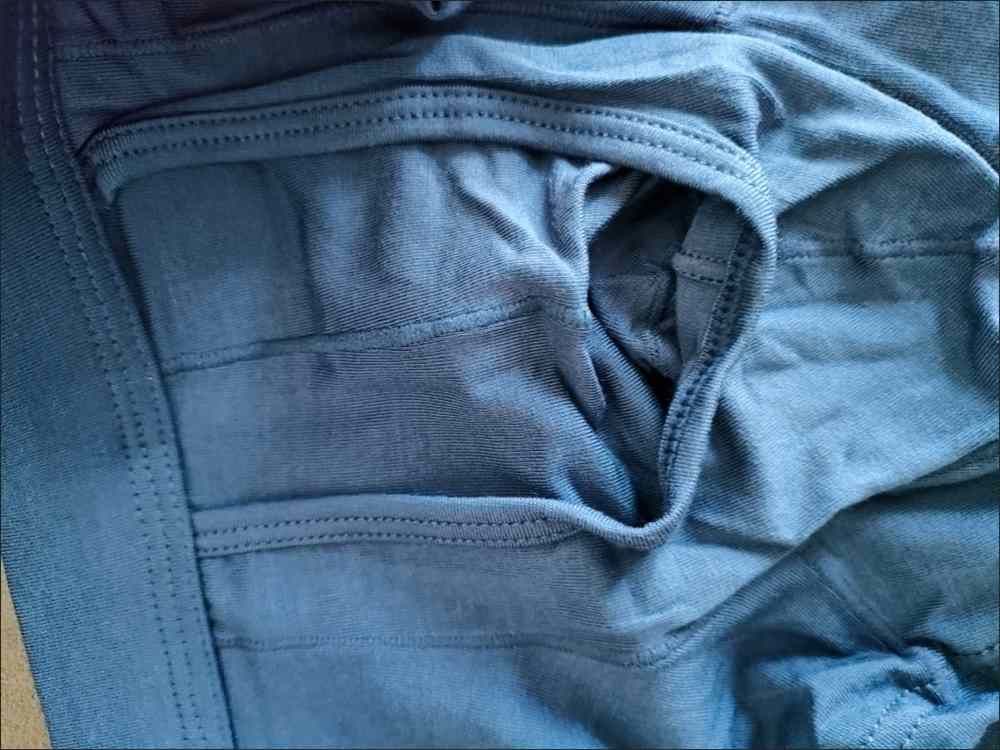 Customer photo review of Men's Ball Hammock Separate Modal Trunks