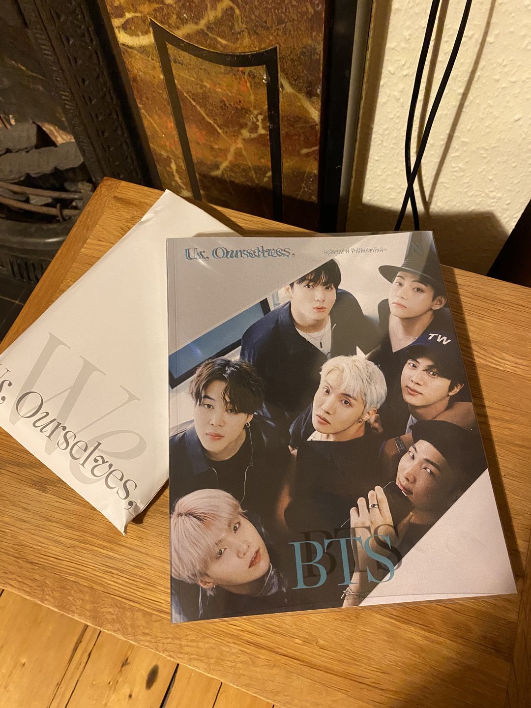 Customer photo review of BTS - SPECIAL 8 PHOTO FOLIO US OURSELVES AND BTS WE SET VER.