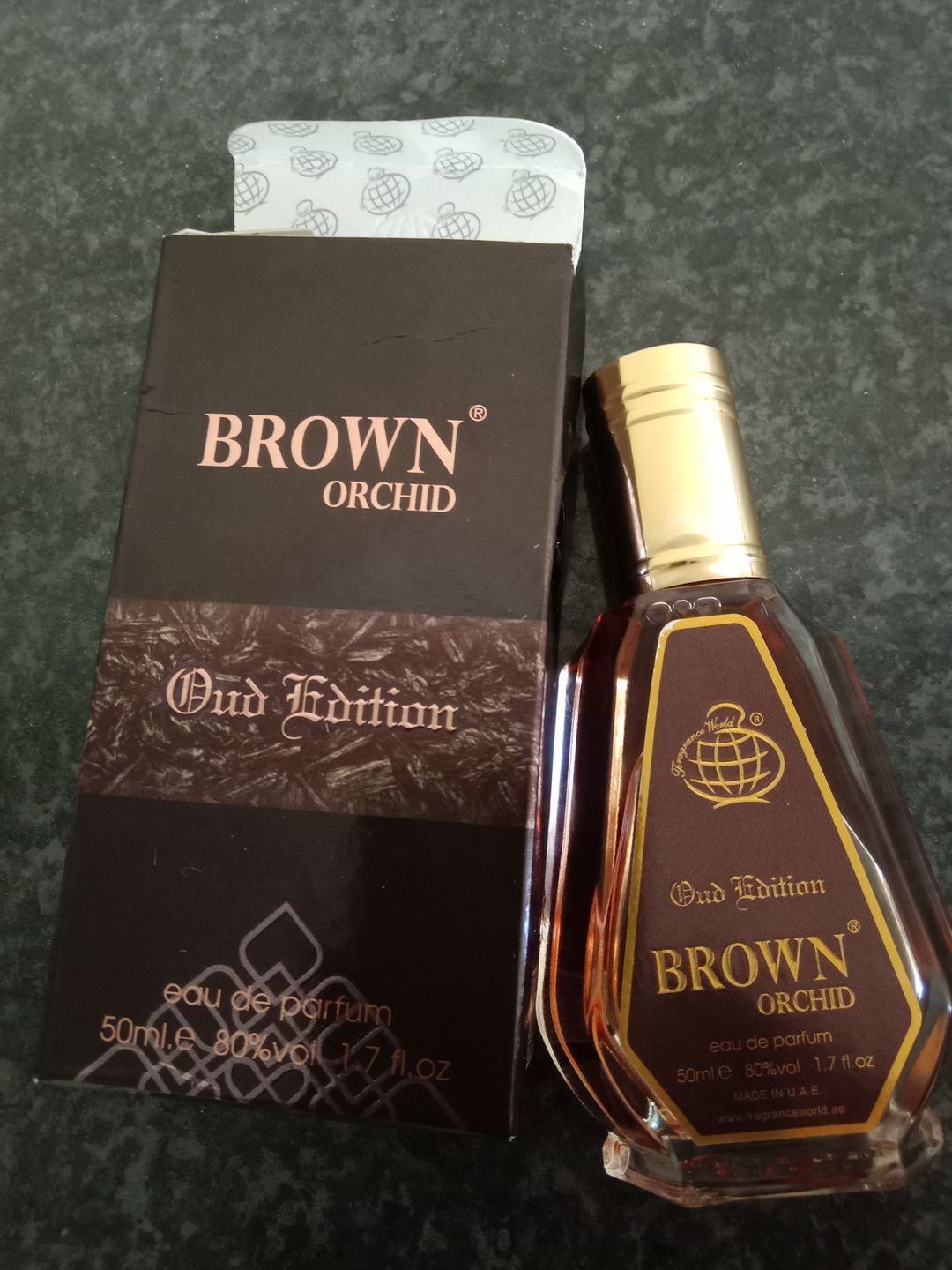 Customer photo review of Brown Orchid Oud edition Edp 50ml