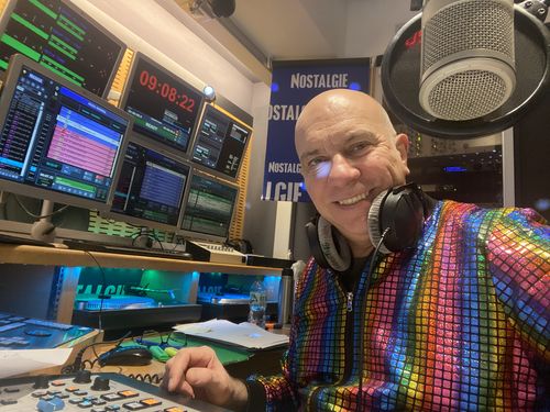 Customer photo review of Blouson zippé paillettes métalliques homme costume de soirée disco