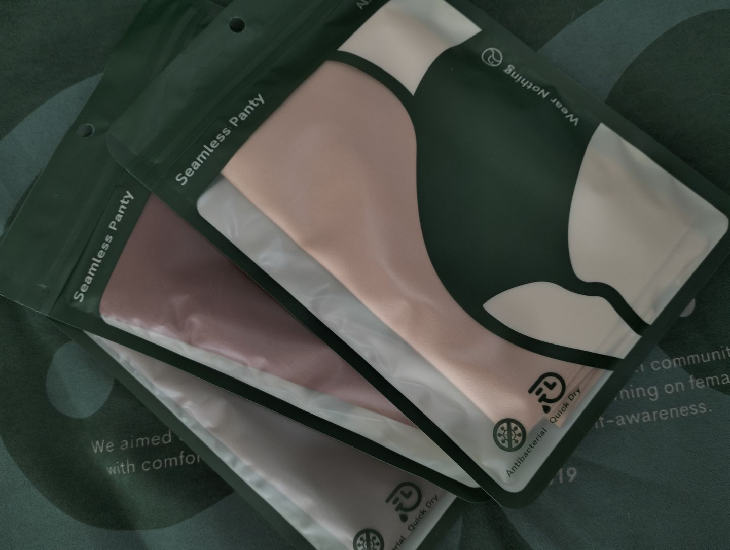 Customer photo review of [NEW-IN] Wear Nothing Seamless Antibacterial Panty