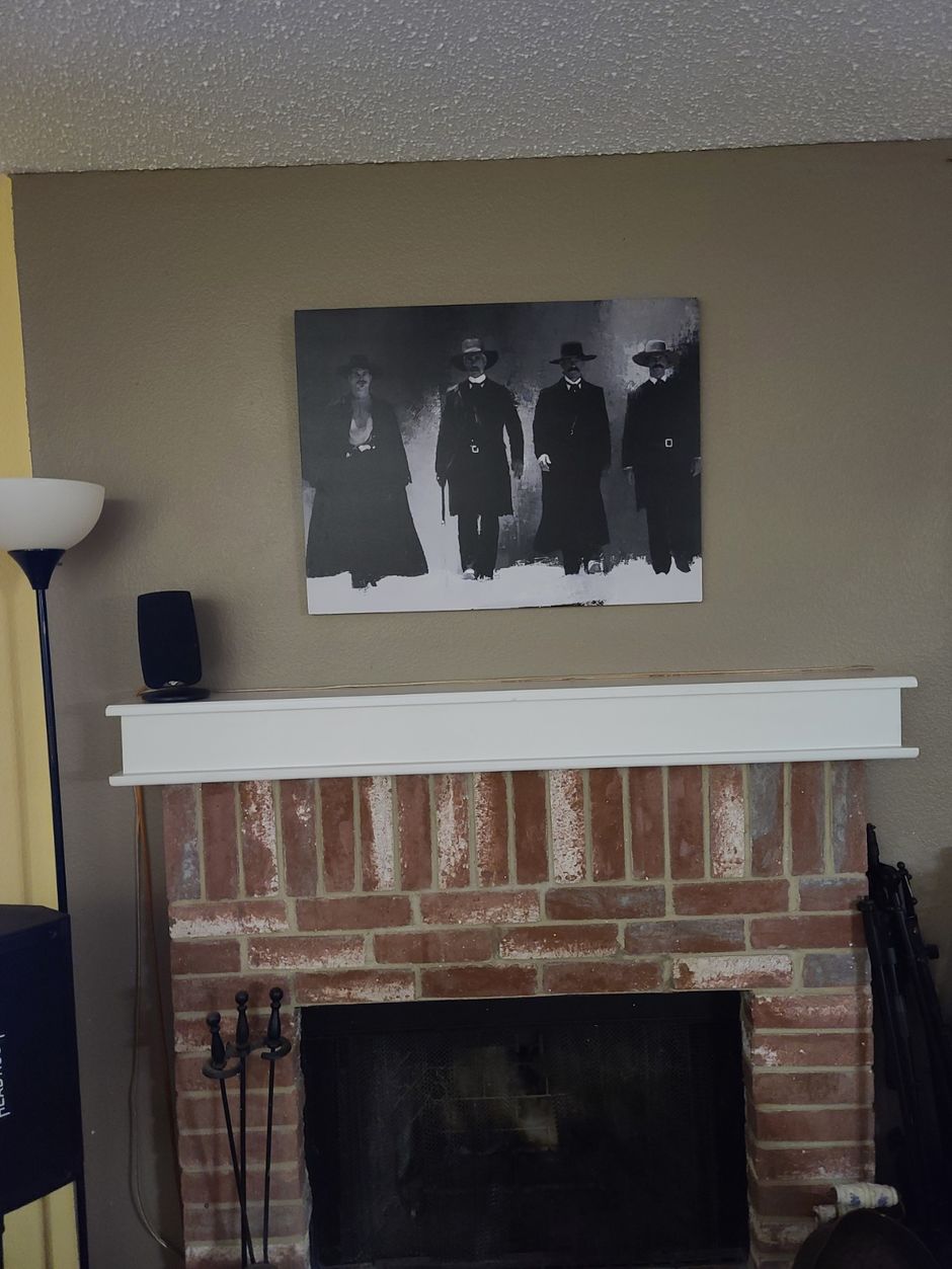Customer photo review of Tombstone Wall Art