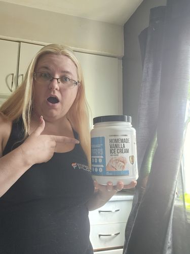 Customer photo review of Protein Blend