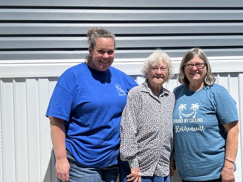 Customer photo review of I Found My Calling... Retirement T-Shirt