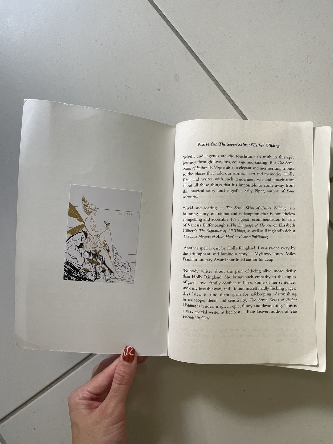 Customer photo review of Mixed bookplate box set