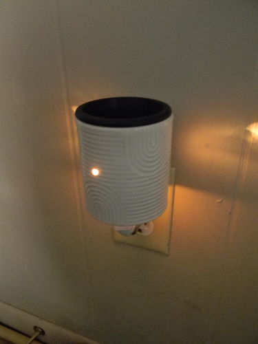Customer photo review of Arch Deco Flip Dish Plug-in Warmer