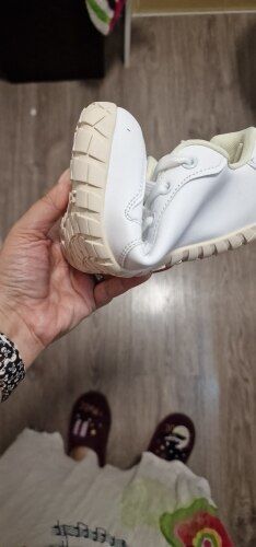 Customer photo review of Soft Fiber Leather Barefoot Shoe