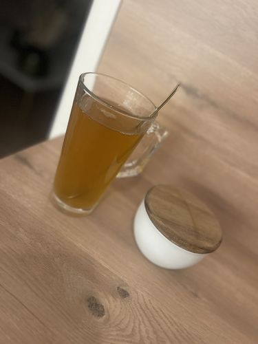 Customer photo review of Thé Vert Instantané À La Menthe - Sans Sucre