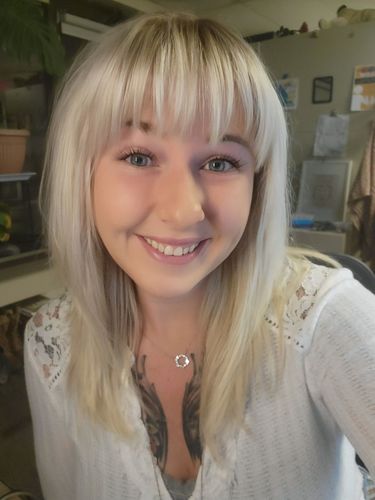 Customer photo review of Amplify Gossamer® Lashes