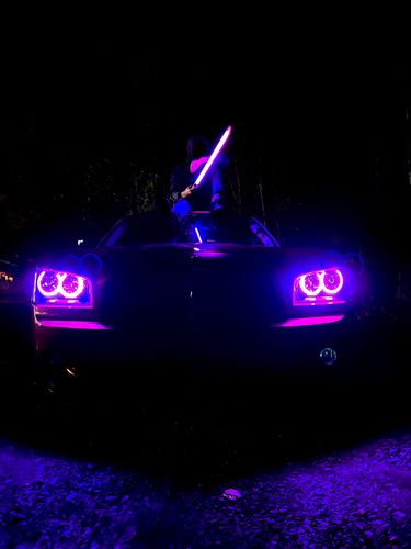 fume vapes near me Spyder Auto Installation: 2006-10 Dodge Charger Halo Projector Headlights main image 1