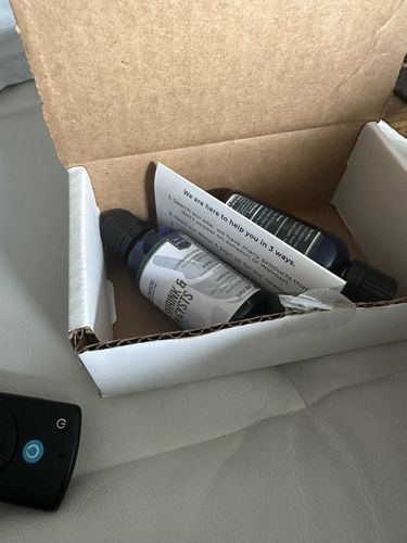 Customer photo review of Double-Pack Fibroid Shrink & Ovarian Cysts BM36 Remedy - Helps Normalize Estrogen Levels and Prevent Regrowth, Support for Menstrual Pain, 2 Bottles, 30mL Each