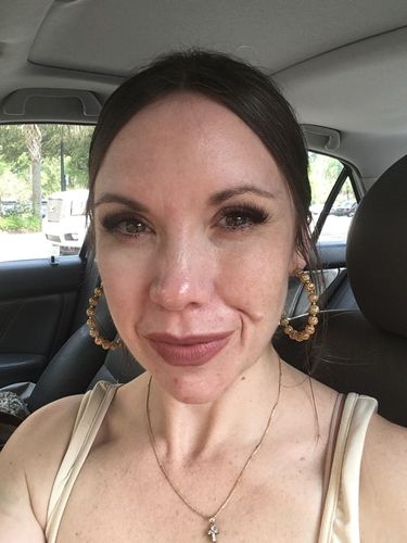 Customer photo review of Fluffy™ FX Chocolate Gossamer® Lashes