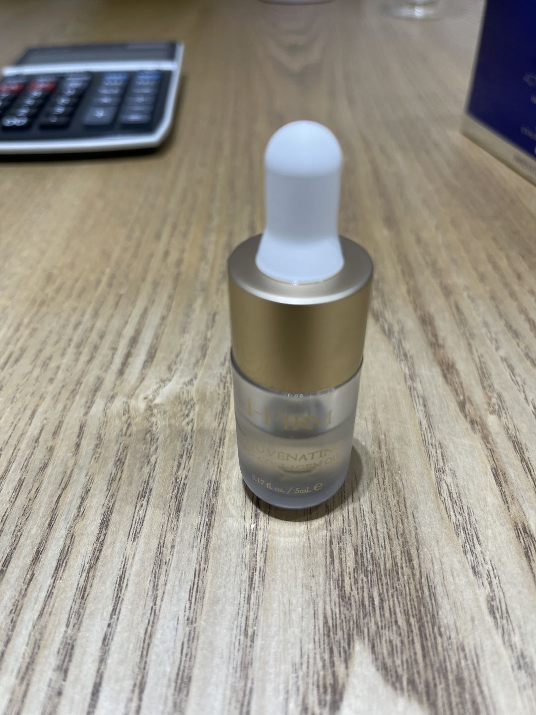Customer photo review of i-FIRM Rejuvenating Pro-Collagen Oil 5mL