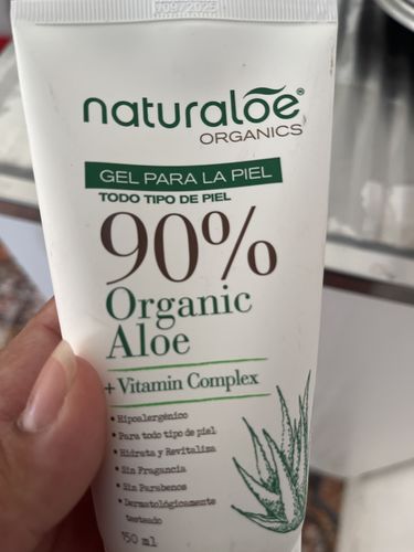 Customer photo review of Set Solidario 2 Gel Puro de Aloe Vera 150ml