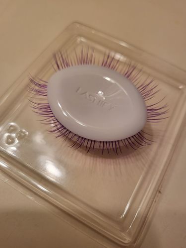 Customer photo review of Violet Gossamer® Lashes