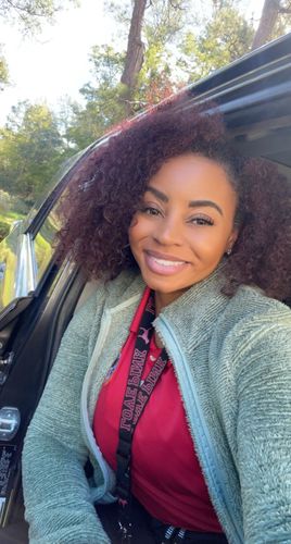 Customer photo review of Amplify Plus+ Gossamer® Lashes