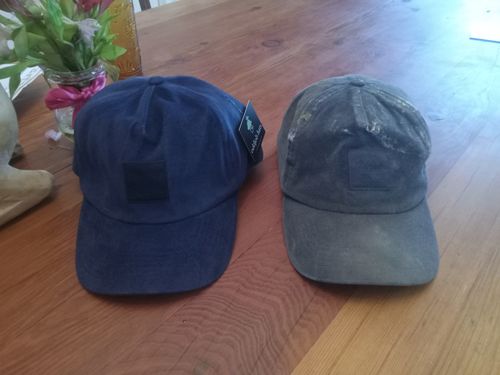 Customer photo review of Big Navy Curved Brim Hat, Corduroy