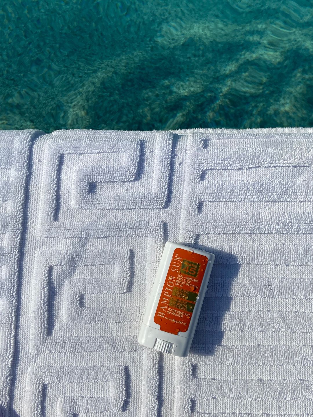 Customer photo review of SPF 45 Mineral Face Stick